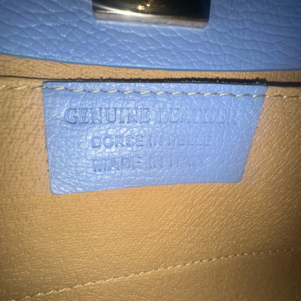 Italian Leather Handbag - Picture 2 of 4